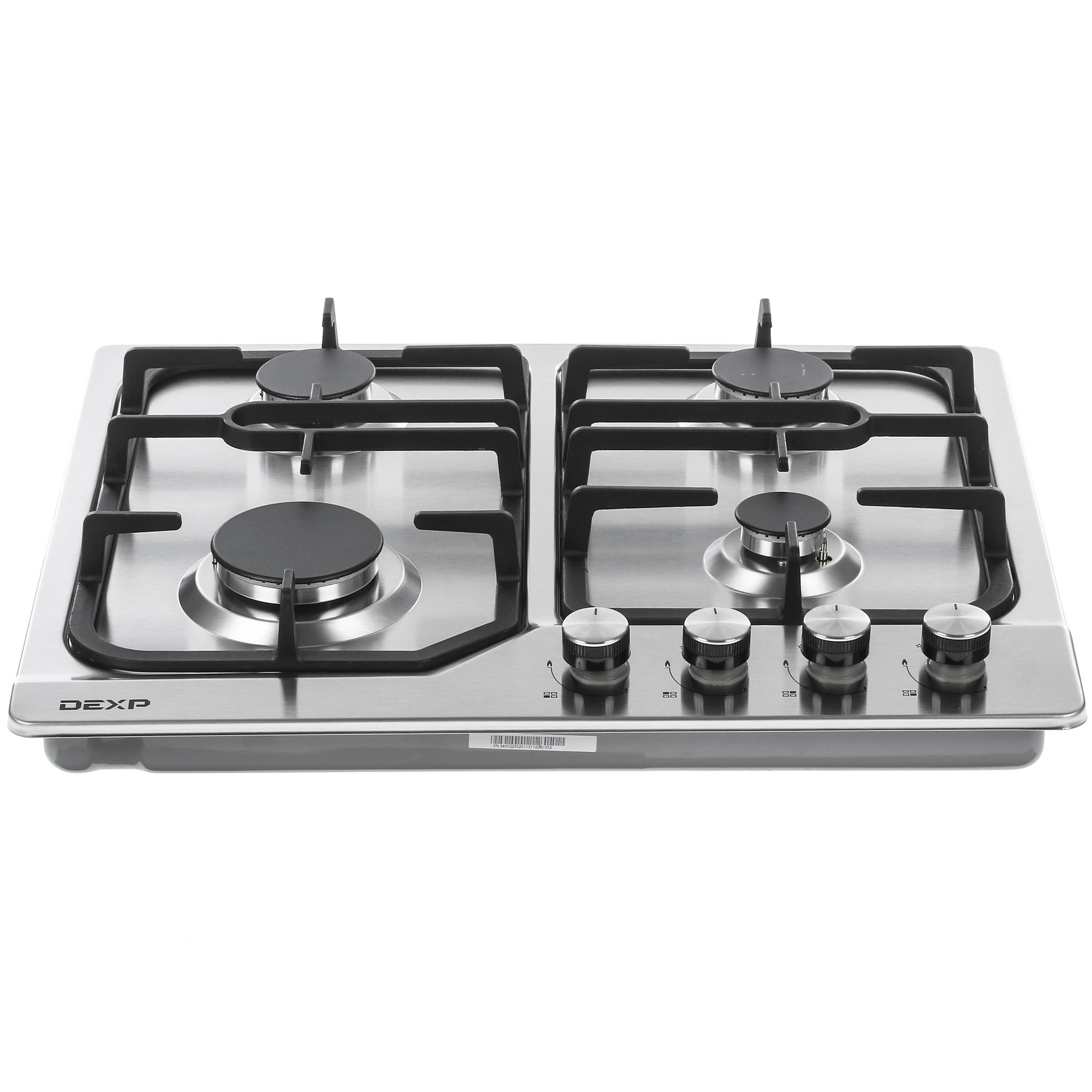 Газовая варочная поверхность DEXP 12M4GT SS