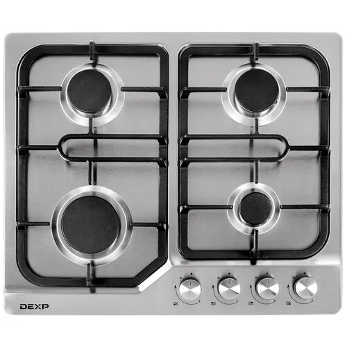 Газовая варочная поверхность DEXP 12M4GT SS